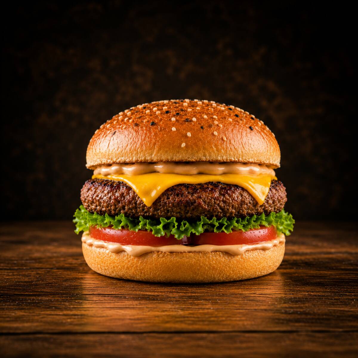 Hamburguesa clásica con queso
