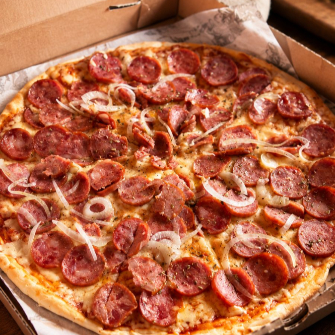 Pizza de calabresa