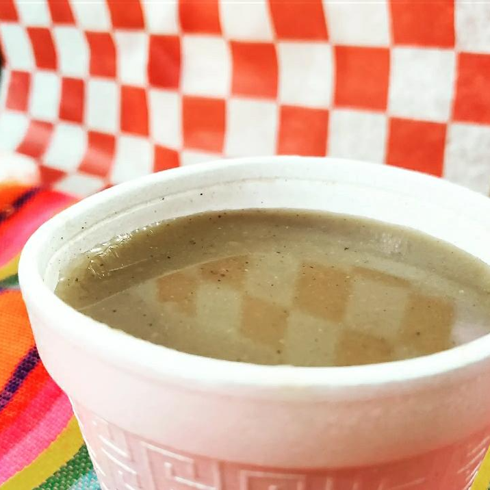 Vaso chico de Champurrado