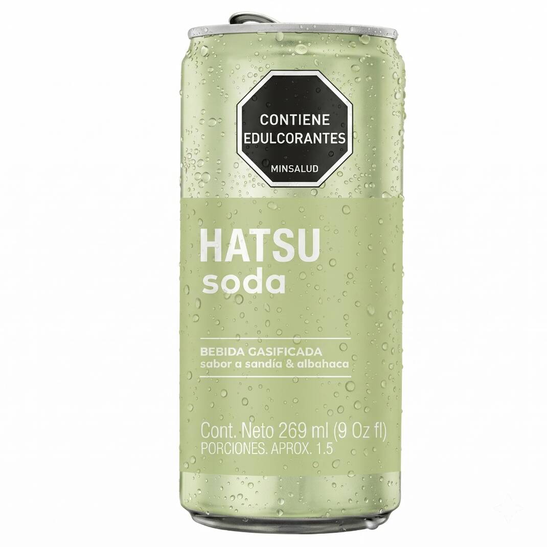Hatsu Lata Sandía y Albahaca