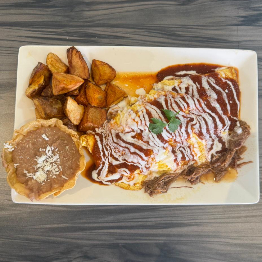 Omelette de Birria