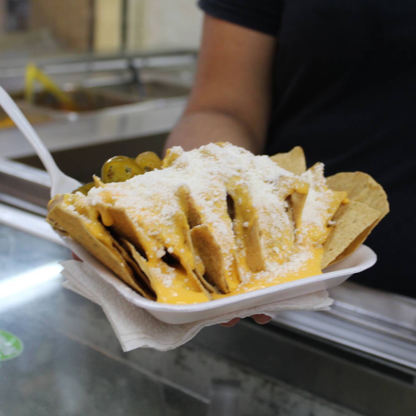 Nachos Chicos con Queso