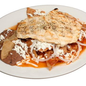 Chilaquiles con Pechuga
