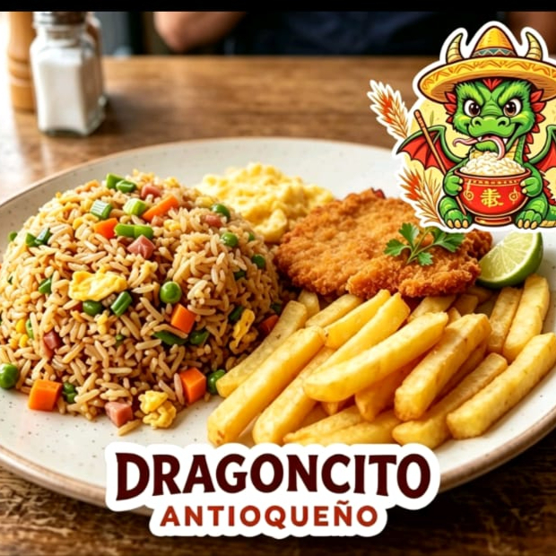 Combo filete pollo más papas.