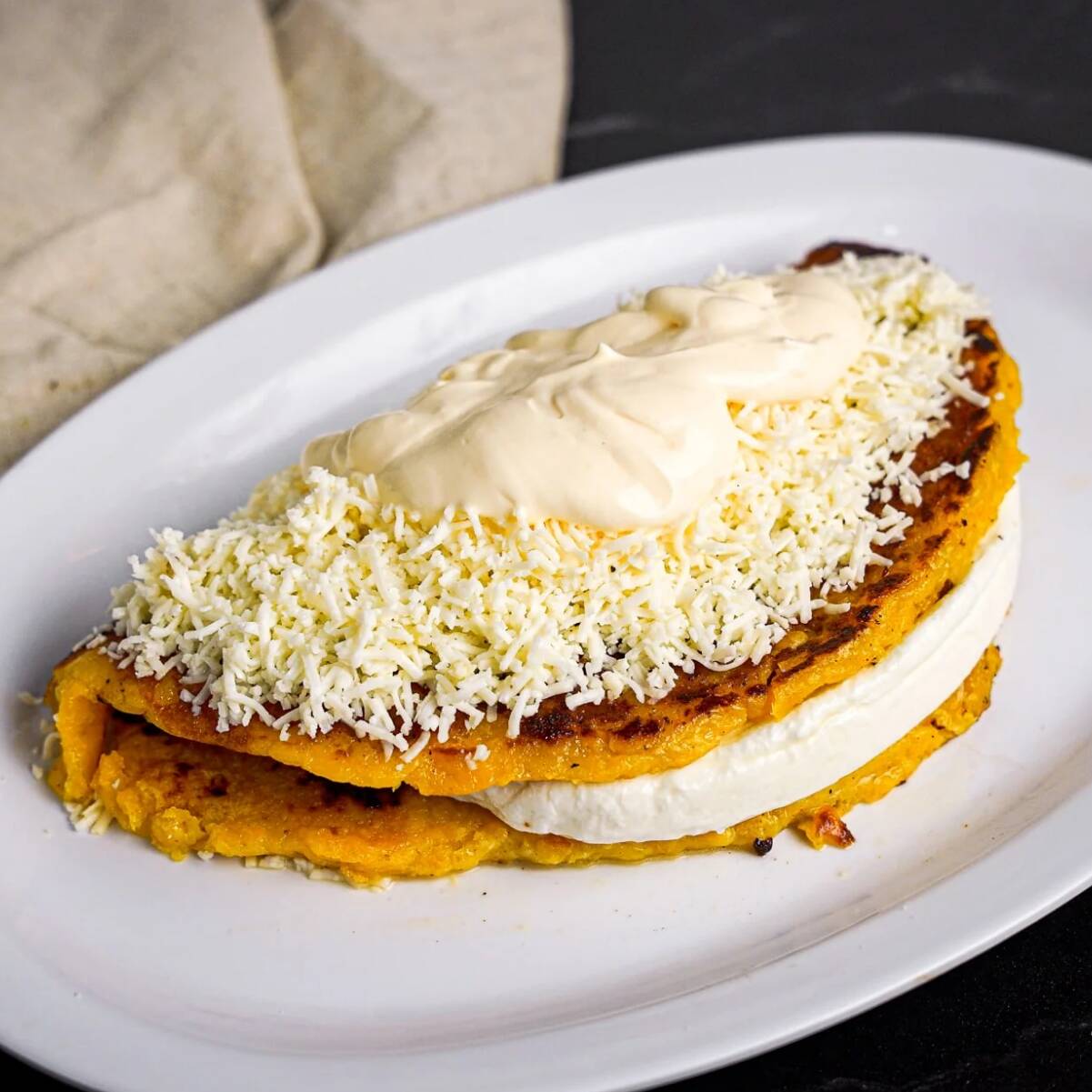 Cachapa con Queso de Mano