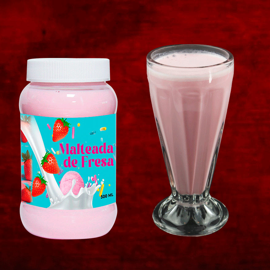Malteada De Fresa  500 ml