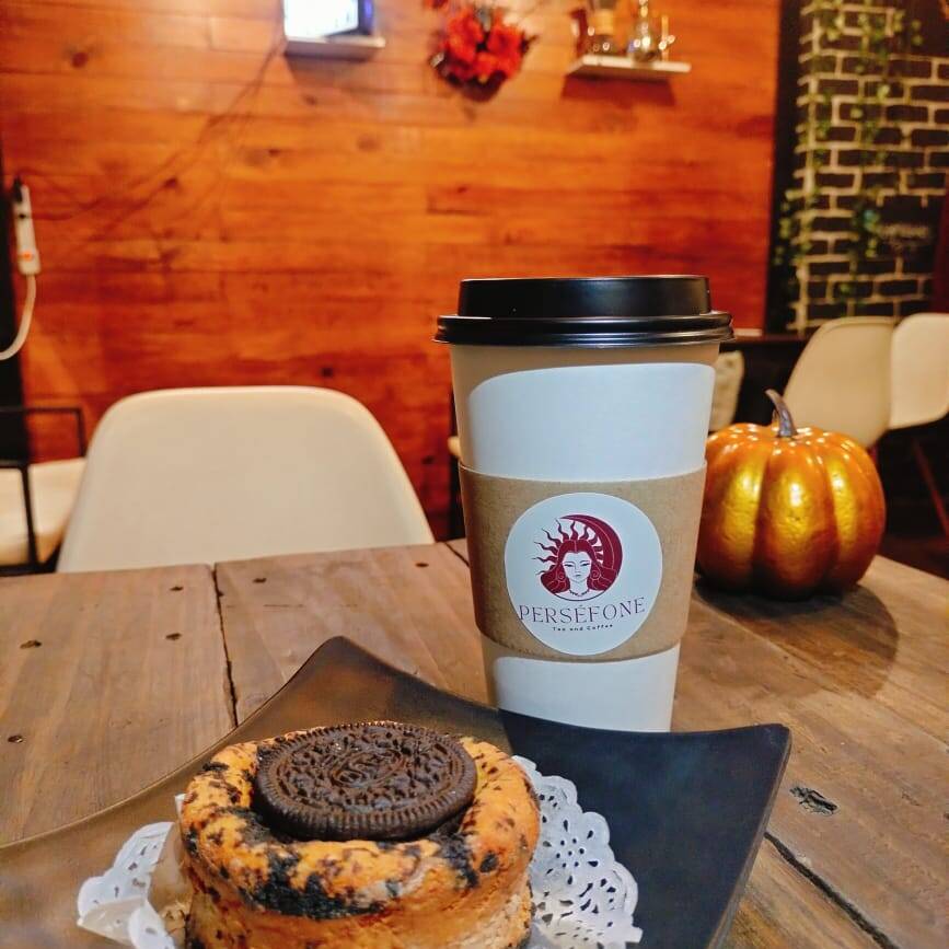 Latte + Chesse Cake OREO
