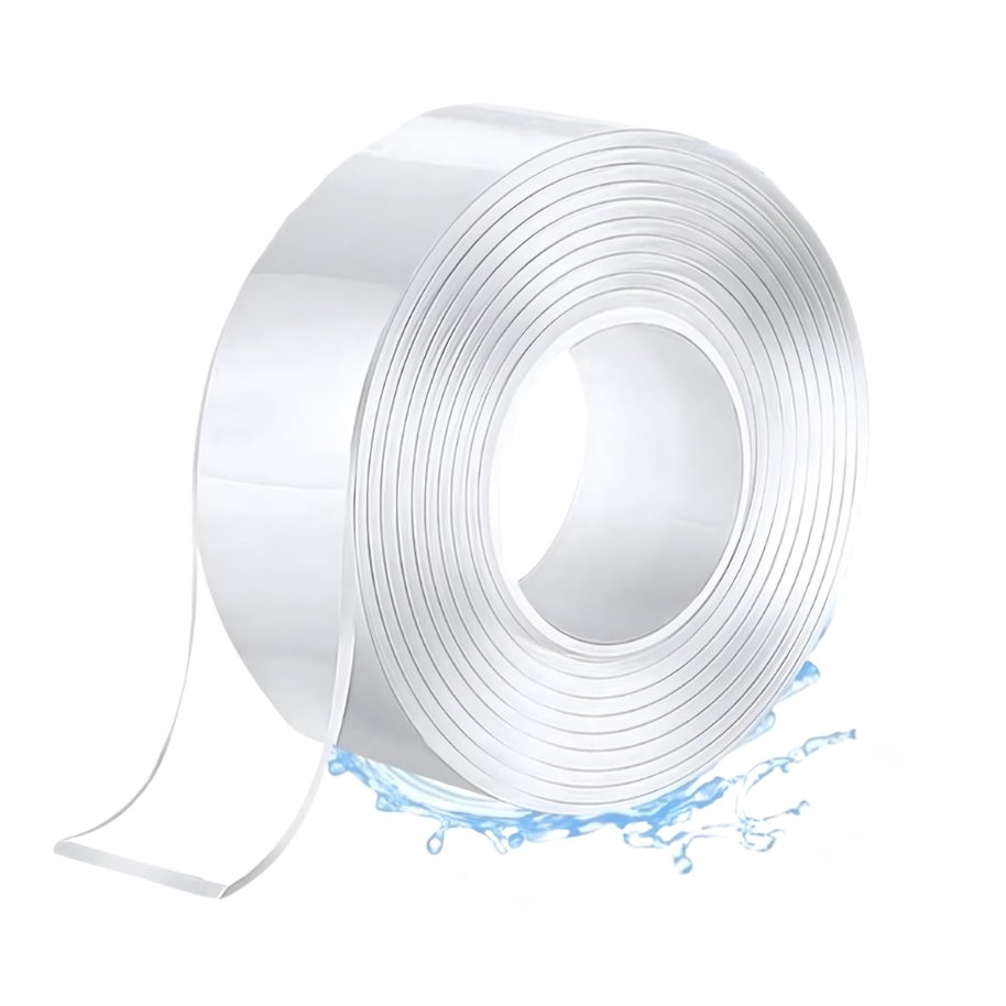 A Fita Dupla Face Mágica Super Forte é ideal para fixar objetos em paredes, vidros, metais, plásticos e superfícies lisas. Feita com material de gel de nano adesivo lavável e reutilizável, oferece aderência poderosa sem danificar o ambiente. Suporta peso elevado, é transparente, discreta e pode ser cortada no tamanho desejado. Perfeita para uso doméstico, escritório, cozinha ou carro, substituindo pregos e parafusos com eficiência e segurança. fita dupla face, fita super forte, fita mágica, fita gel lavável, fita adesiva reutilizável, fita dupla face transparente, fita dupla face forte, fita adesiva para parede, fita de fixação forte, fita dupla face gel, fita dupla face removível, fita adesiva lavável, fita adesiva reutilizável, fita adesiva mágica, fita dupla face para cozinha, fita adesiva para decoração, fita dupla face para quadros, fita dupla face sem prego, fita de colar objetos, fita adesiva de gel, fita dupla face silicone, fita dupla face multiuso, fita dupla face