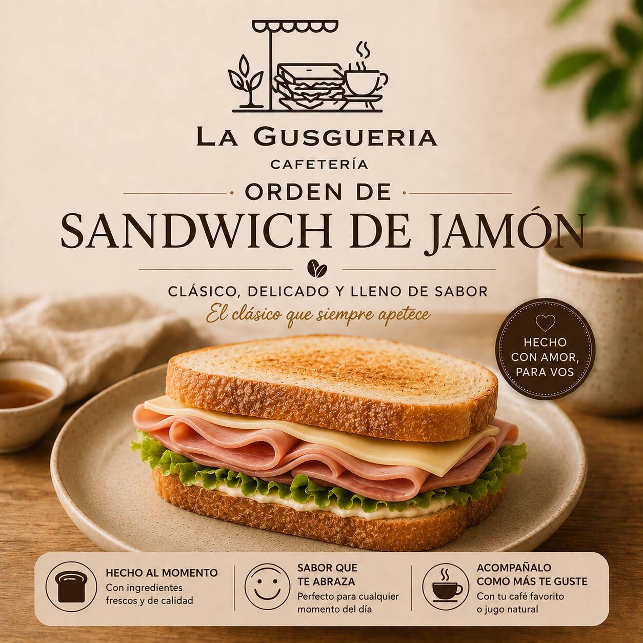 Sandwich de Jamon
