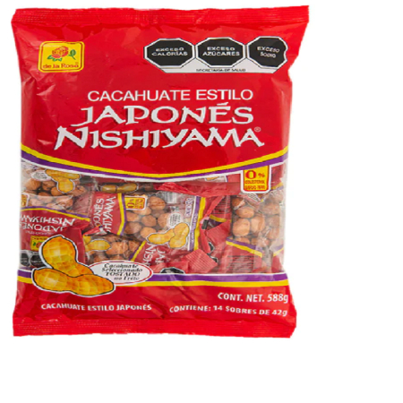 Cacahuate Japones de 14pz
