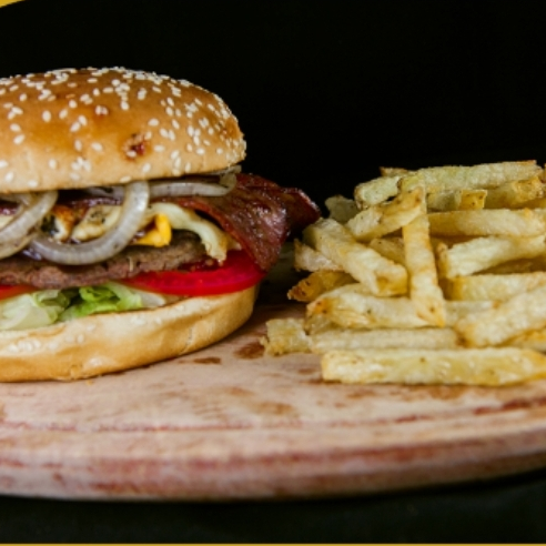 Hamburguesa de Arrachera