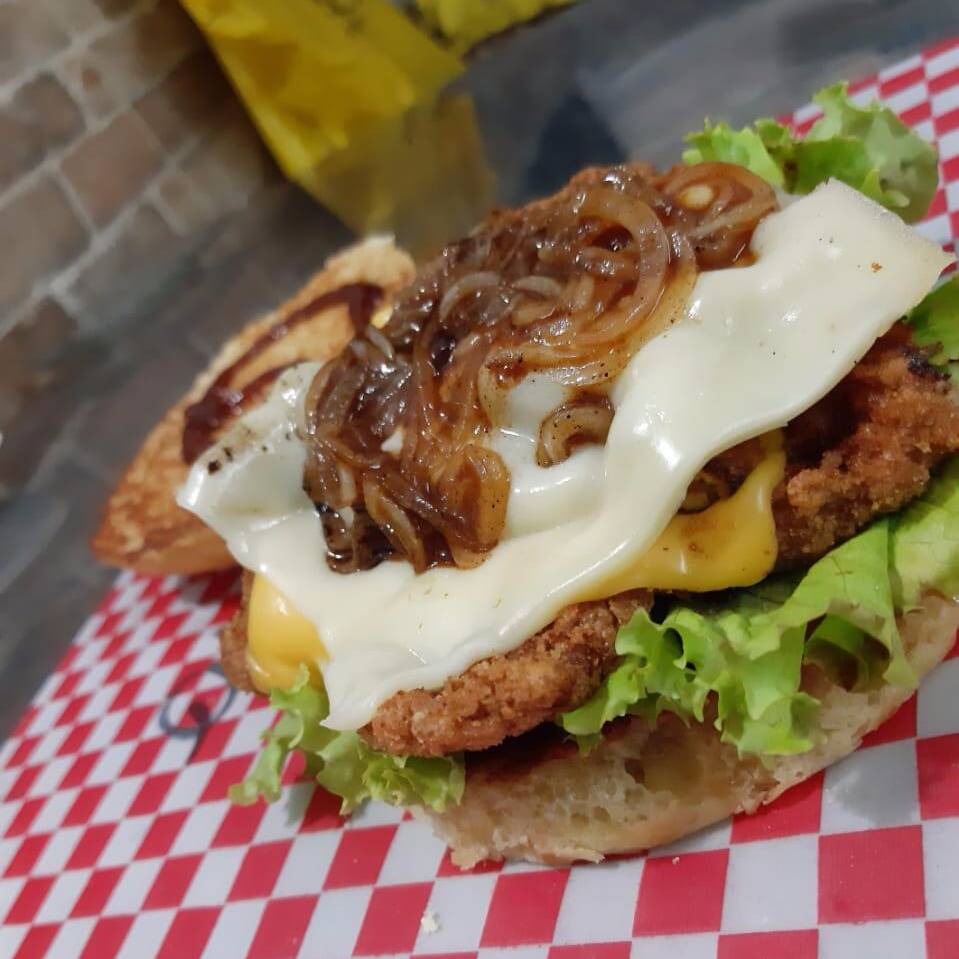 Hamburguesa Chicken BBQ