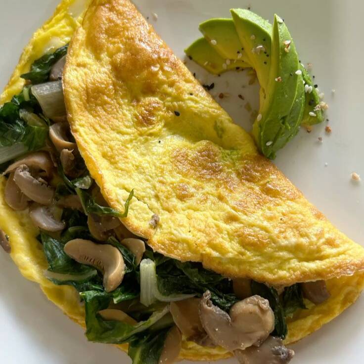 Omelette de Espinacas