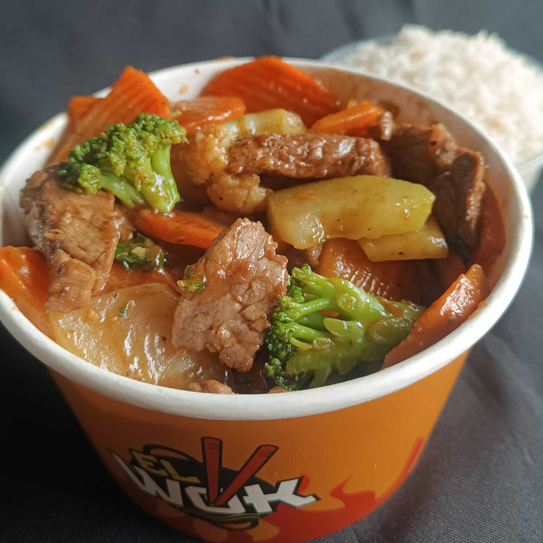 Lomo con Verduras