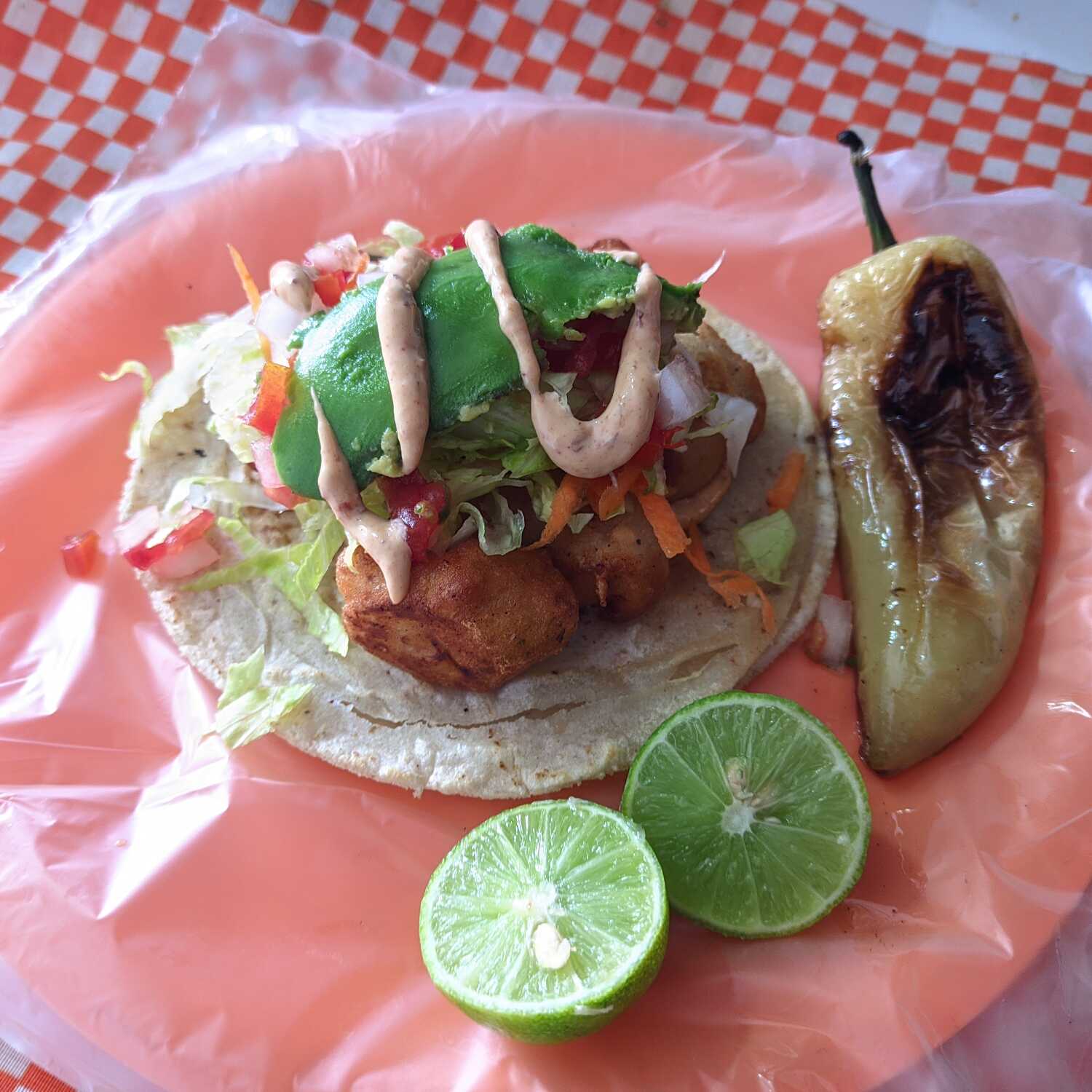 Taco de Marlín