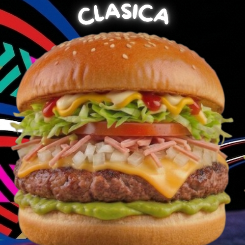 HAMBURGUESA CLÁSICA
