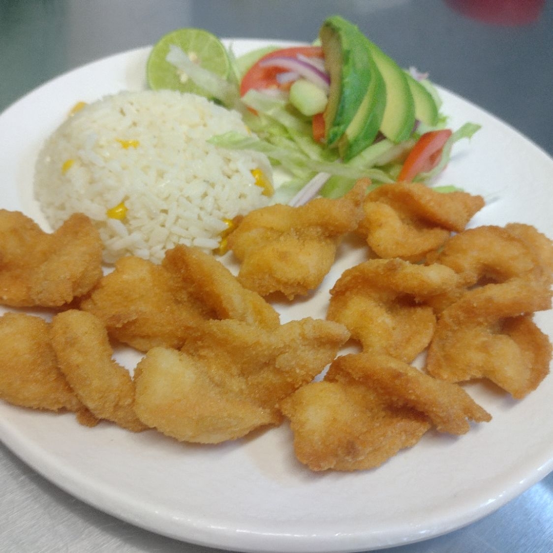 Camarones Empanizados