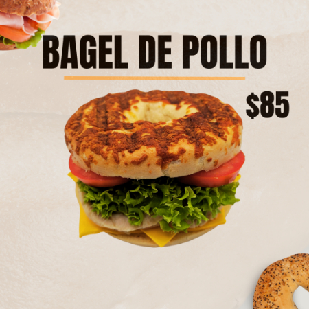 Bagel de Pollo.