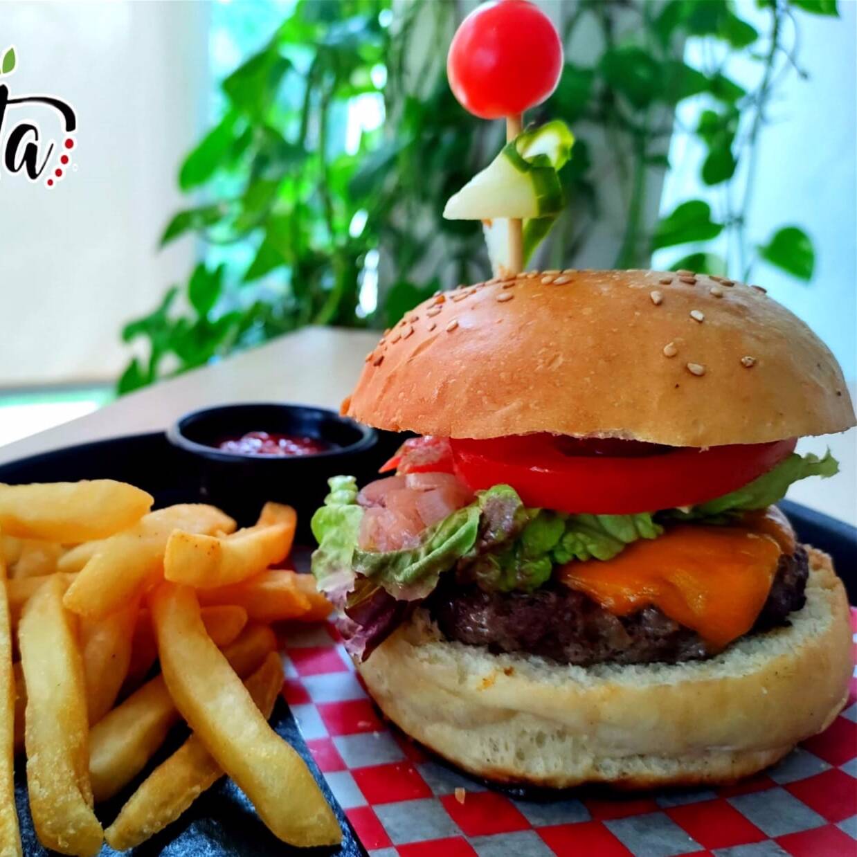 Hamburguesa de Res