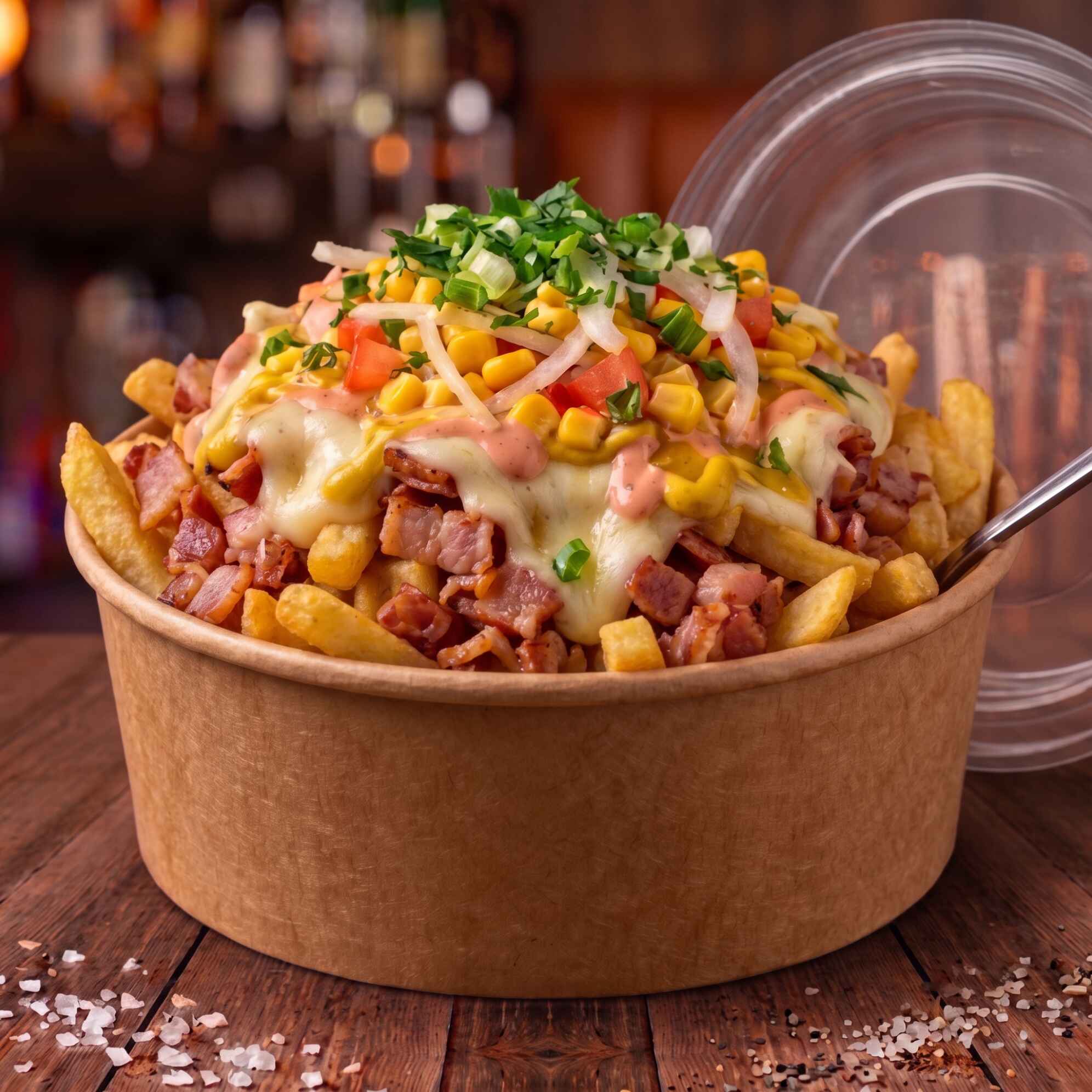 Toci-Papas + Gaseosa