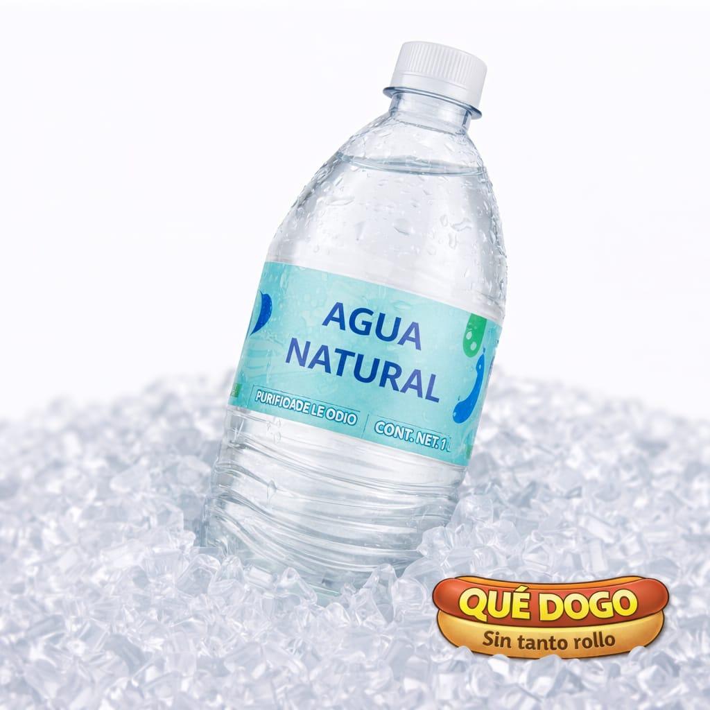Agua Natural 1 Litro