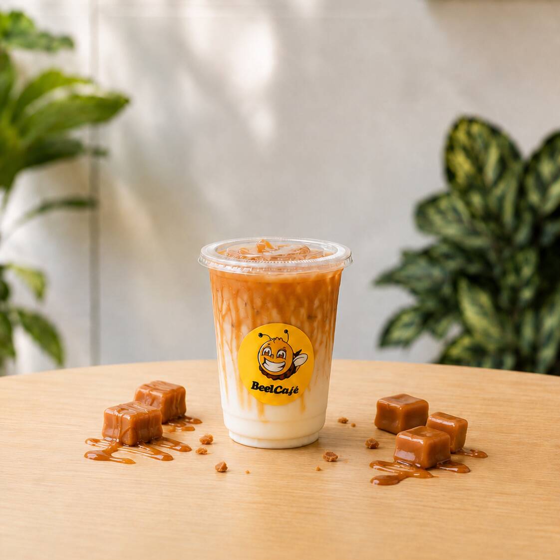 Iced Latte De Caramelo 12 Oz