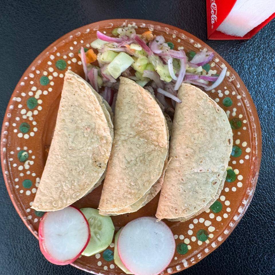 Taco Blando de Hígado