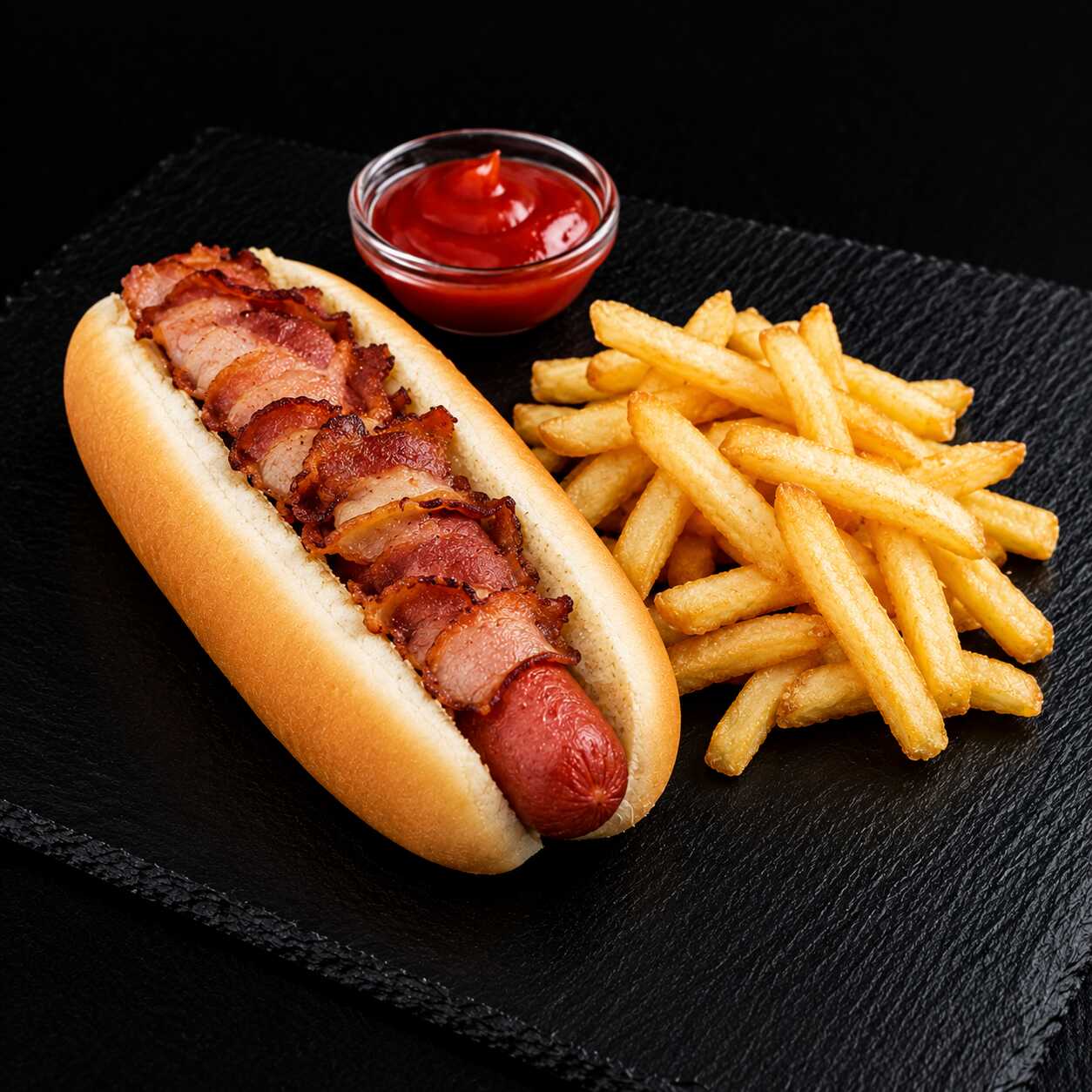 Hot dog + Papas
