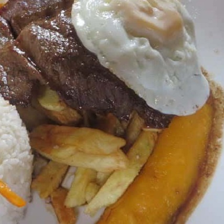 Bistec a Lo Pobre