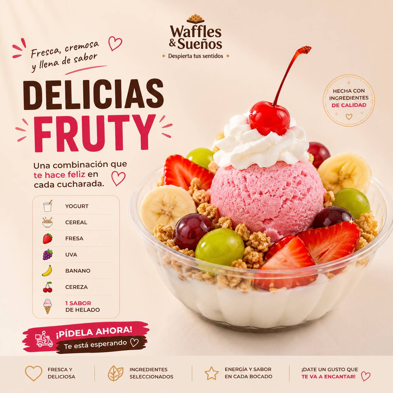 DELICIAS FRUTY