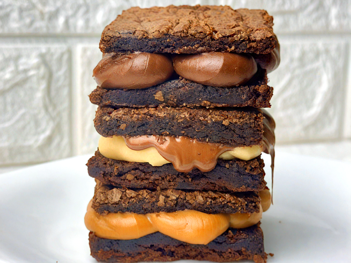 Manda Brownie Copo Da Felicidade Salgado Bolo Cookie Sacolé Gourmet E Doces