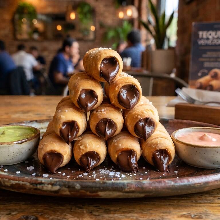 Racion de 10 Tequeños de Chocolate