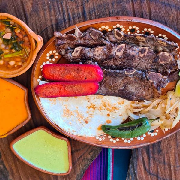 Combo Individual de Costilla Short Rib.