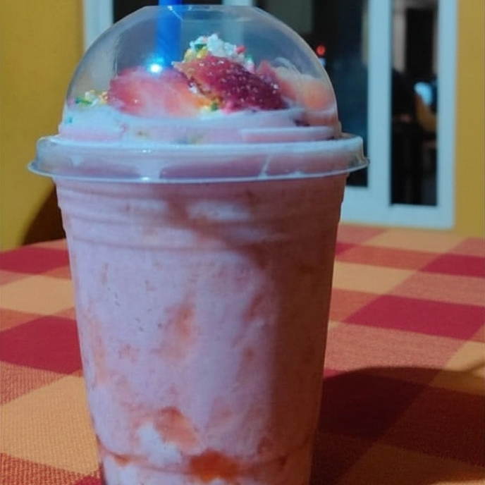 Fresas con crema