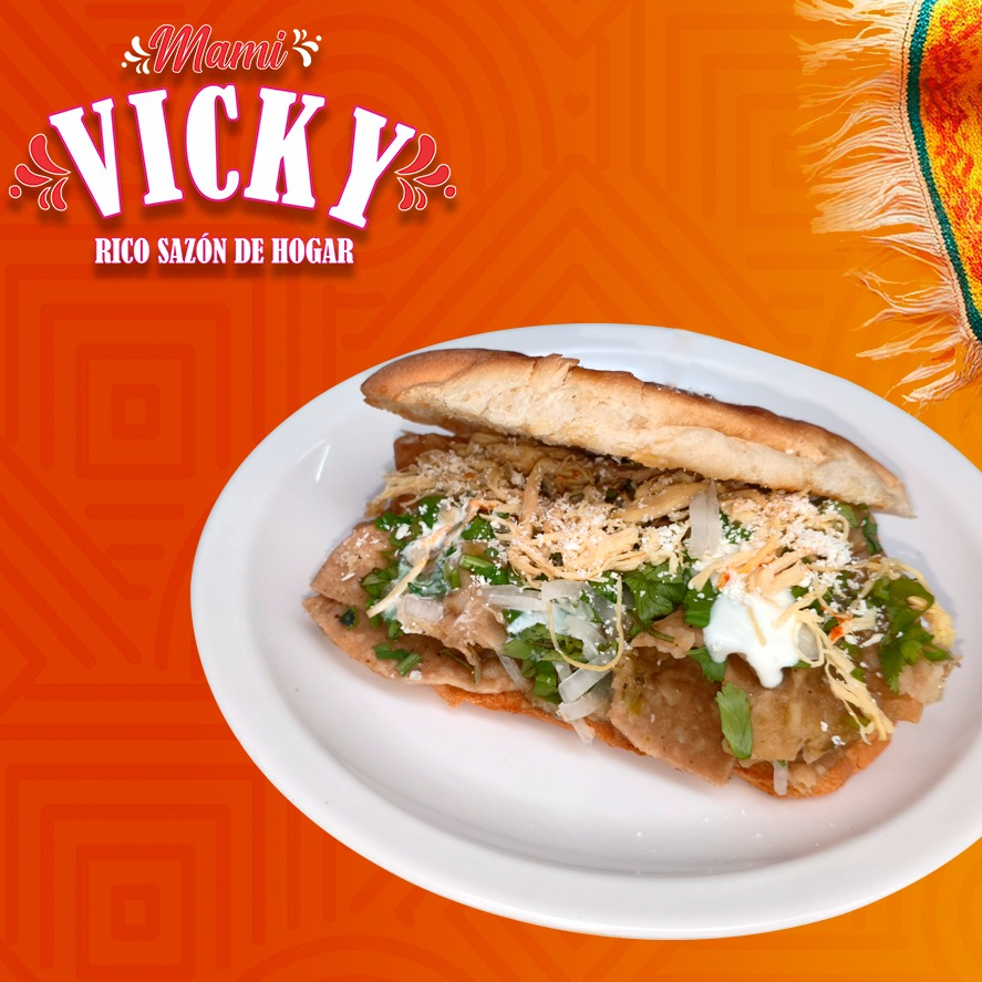 Torta de Chilaquiles de la Casa