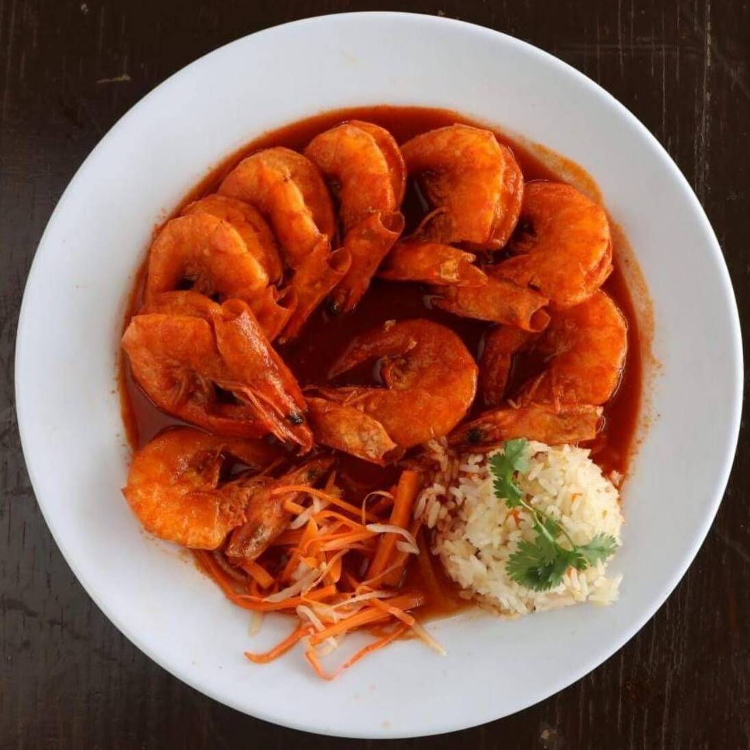 Camarones a la Diabla