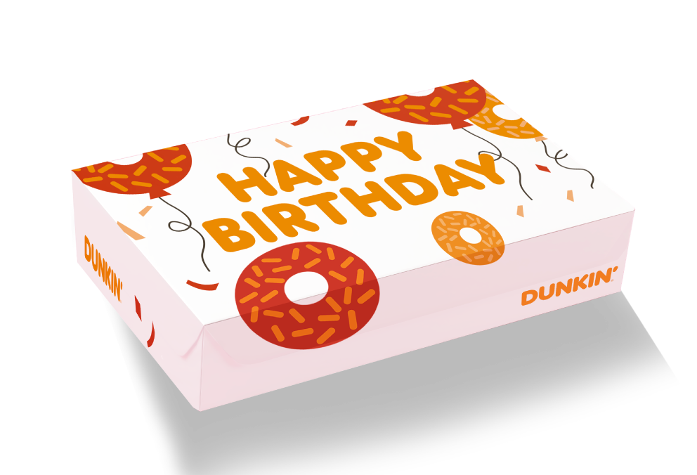 Donut Clásica x6 Happy Birthday