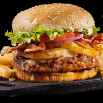 HAMBURGUESA HAWAIANA