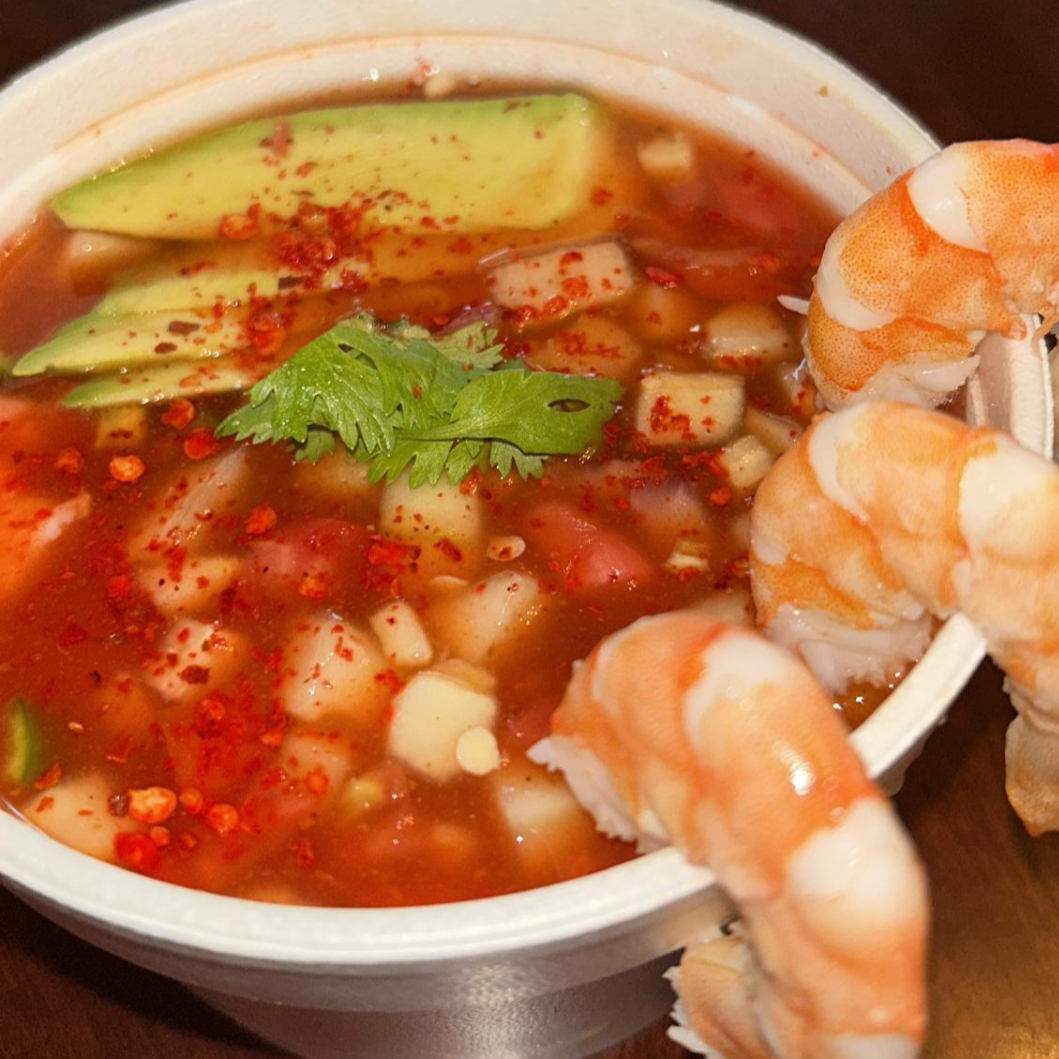 Ceviche de Camarón 1/2 Litro
