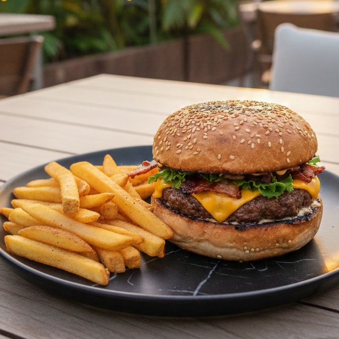 Hamburguesa de Picaña