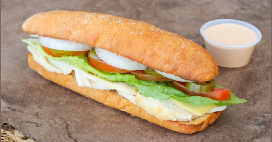 Baguette Pollo BBQ