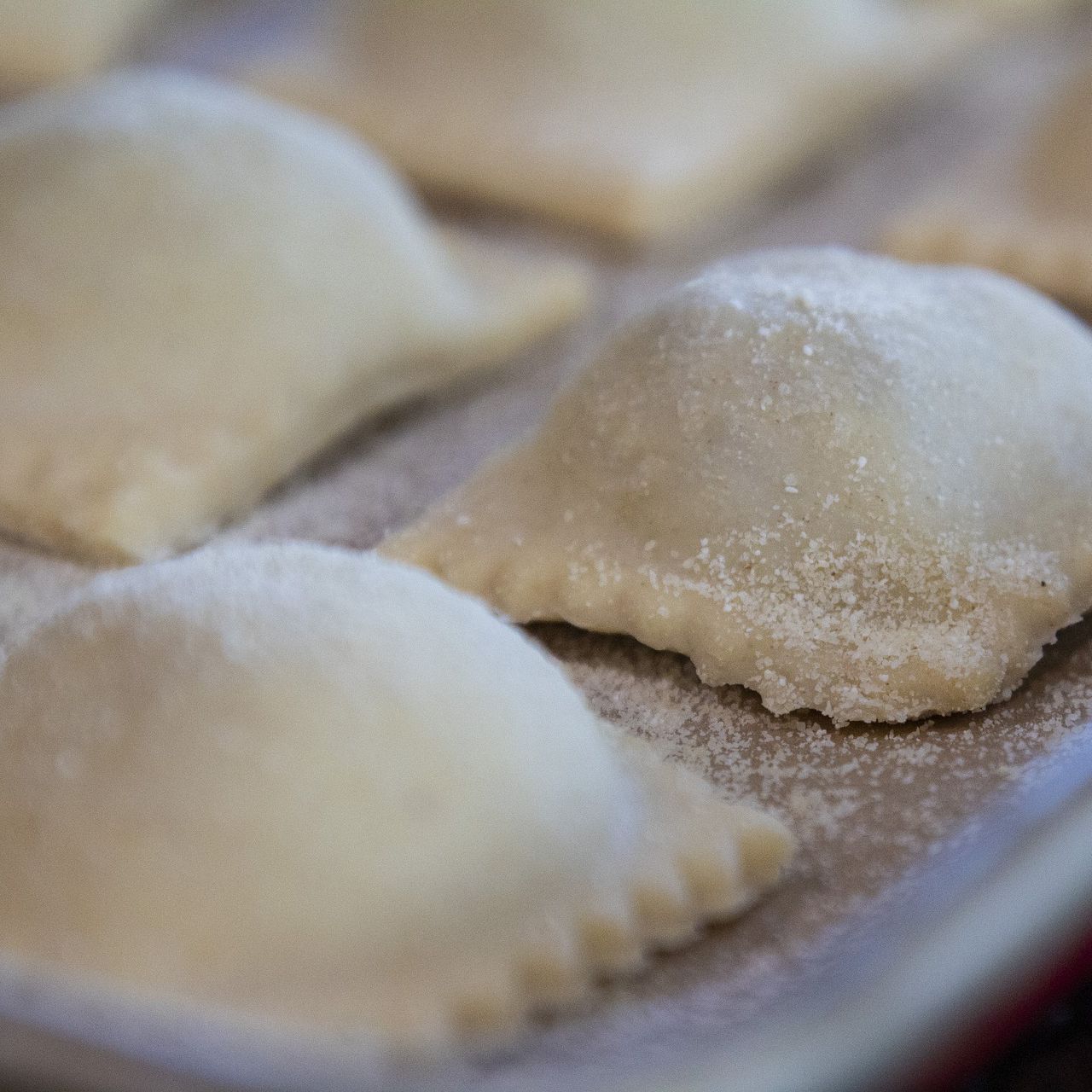 Raviolones Rojo a la Caruso