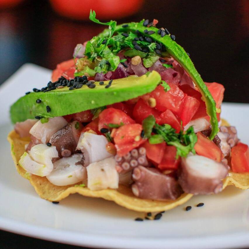 Tostada de Pulpo