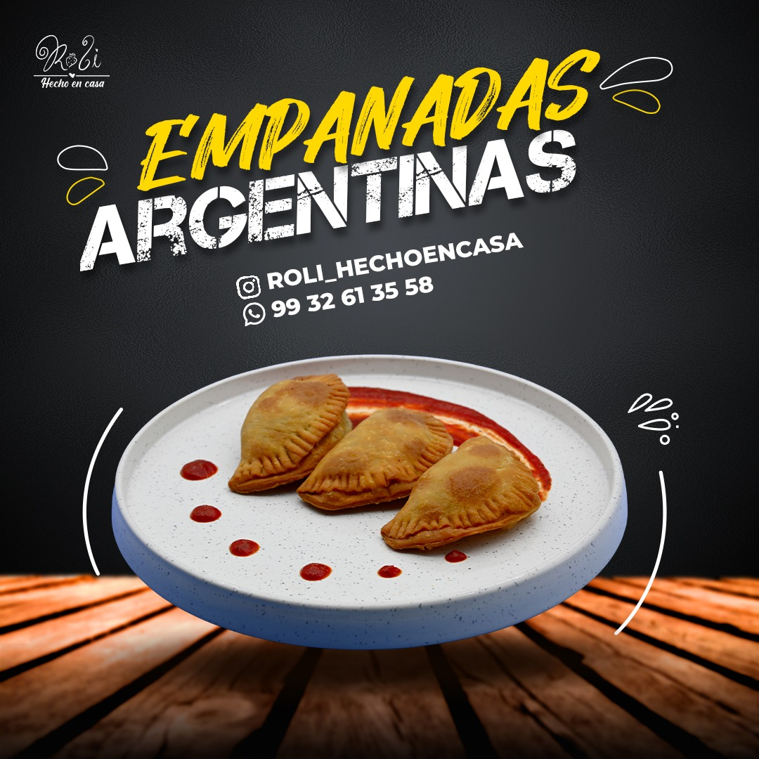 3 EMPANADAS DULCES