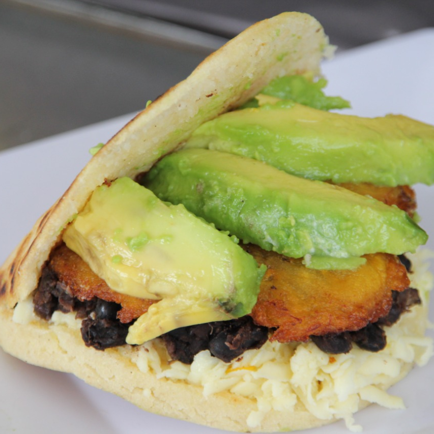 Arepa Pabellón Vegetariano