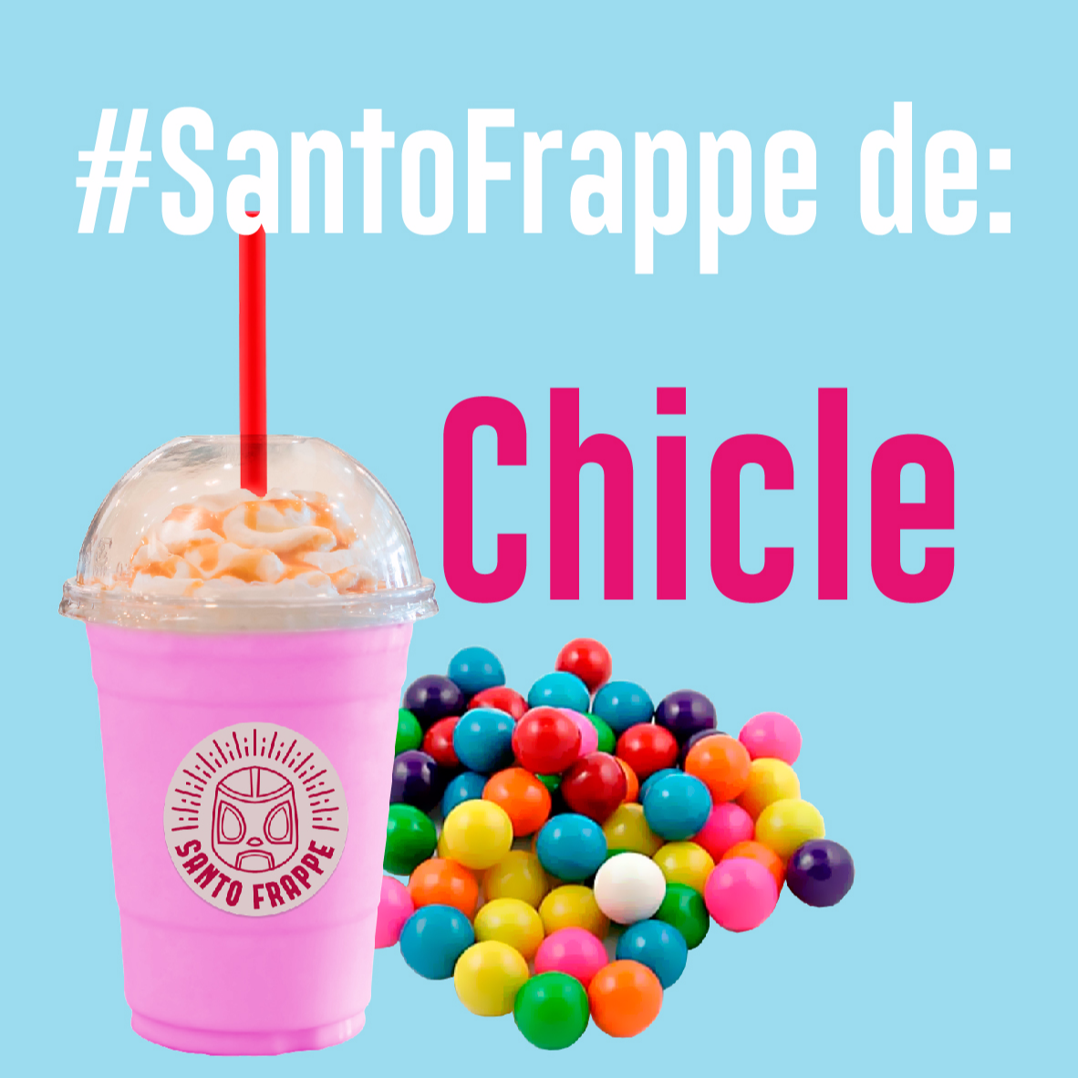 Frappé chicle