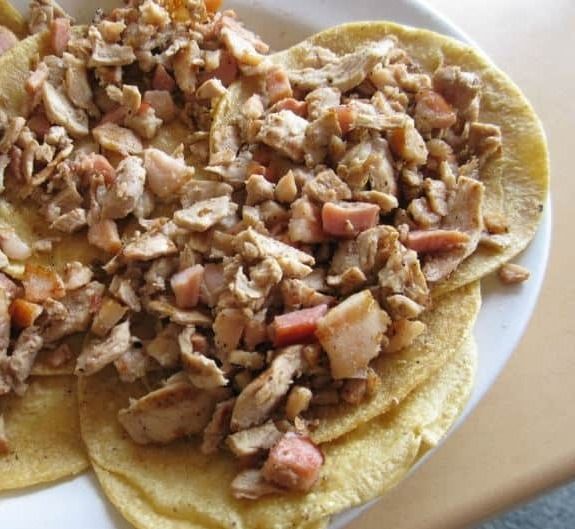 Orden de Tacos de Chuleta 5 pza