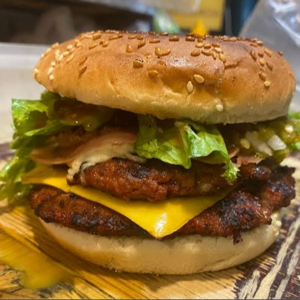 Hamburguesa Doble al Carbon