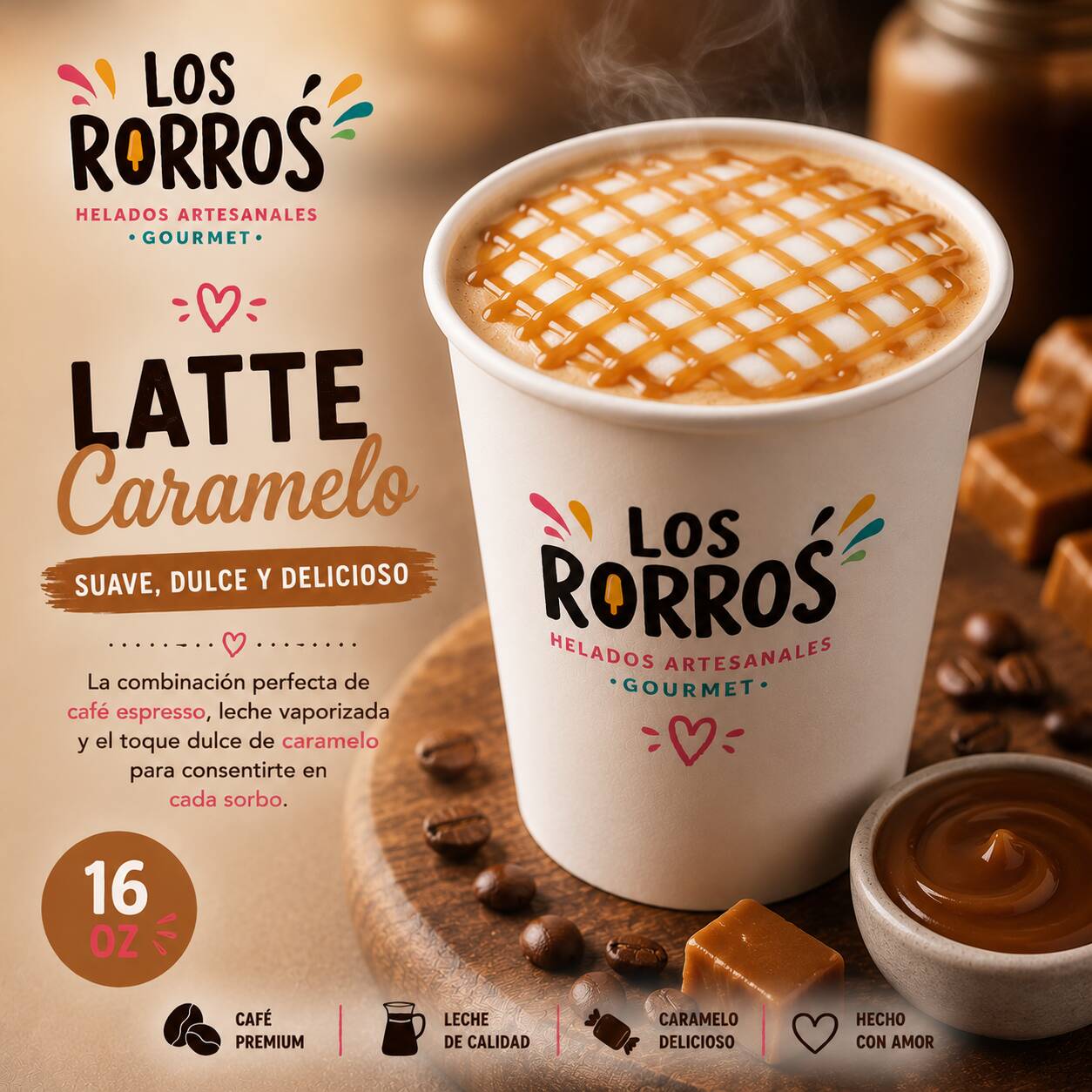 LATTE CARAMELO