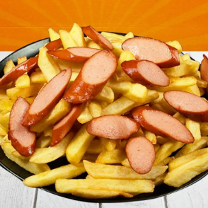 Salchipapa Clásica de la Casa